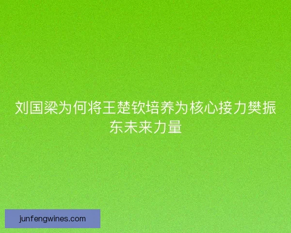 刘国梁为何将王楚钦培养为核心接力樊振东未来力量